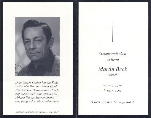 Martin Beck Asbach
