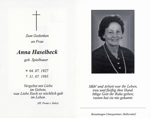 Familie Haselbeck Asbach