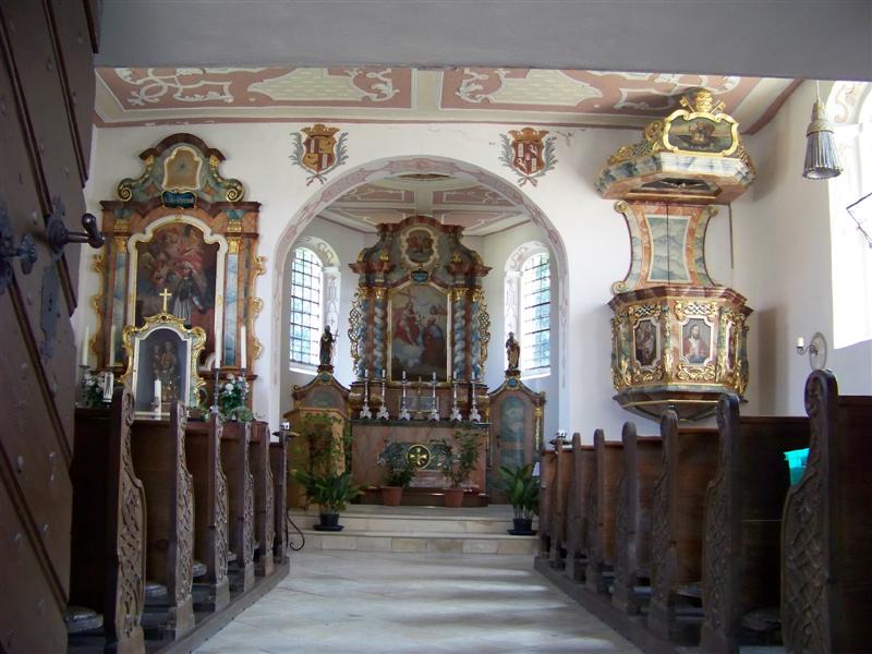 Aiglkofen Kirche St. Peter