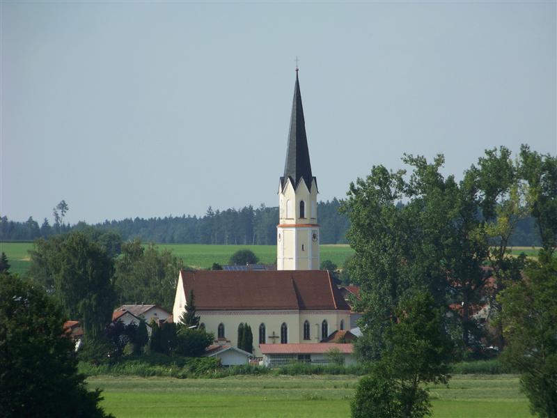 Kirche St. gidius in Aham